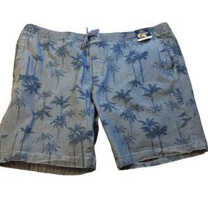 George Shorts‎ Above Knee Stretch Waist Men's Size 2XL 44-46 NWT